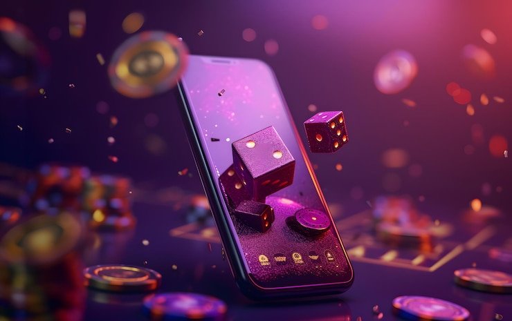 Kode verifikasi 2FA di layar ponsel pengguna demo slots